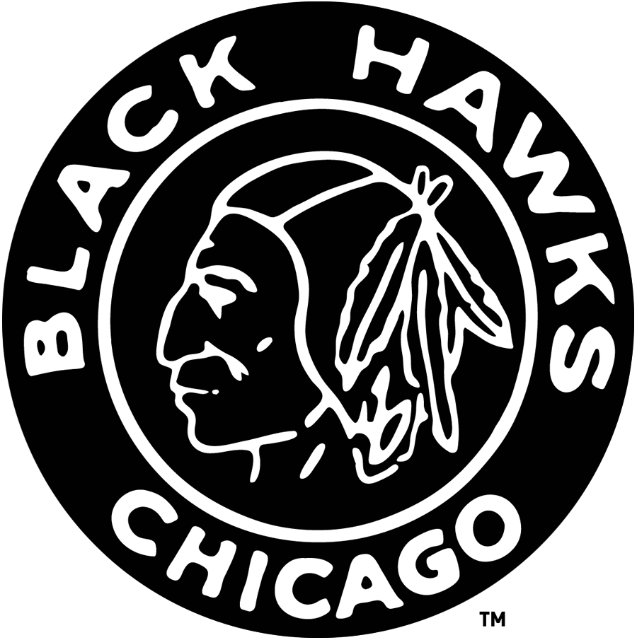 Chicago Blackhawks 1926 27-1934 35 Primary Logo iron on paper